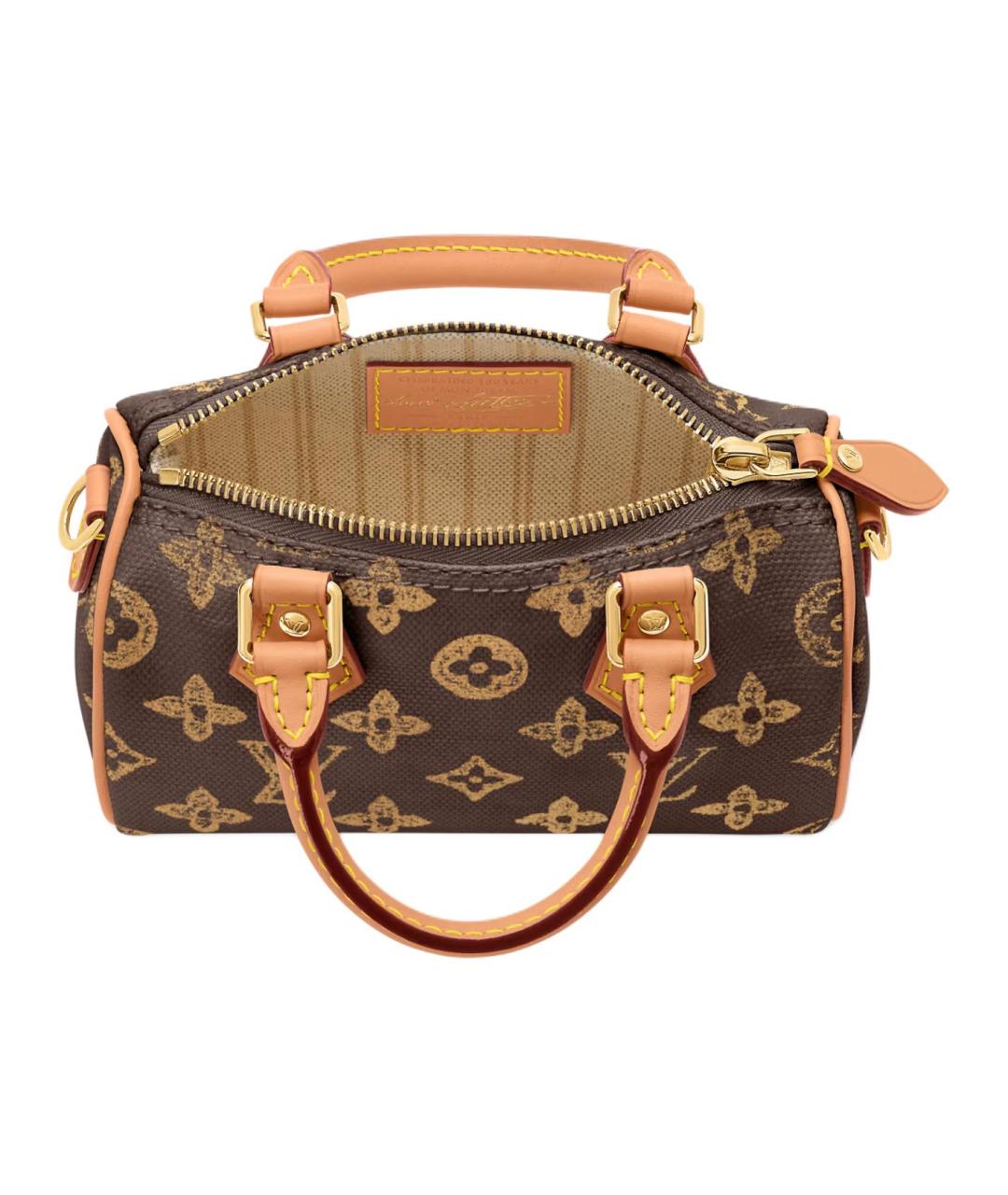 LOUIS VUITTON Коричневая сумка через плечо, фото 4