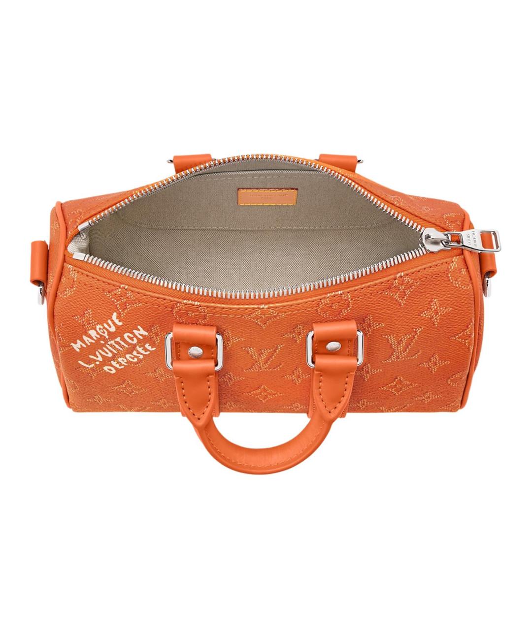 LOUIS VUITTON Оранжевая сумка через плечо, фото 4