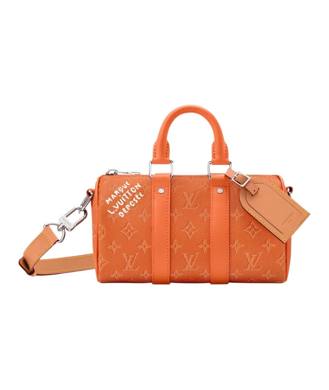 LOUIS VUITTON Оранжевая сумка через плечо, фото 6