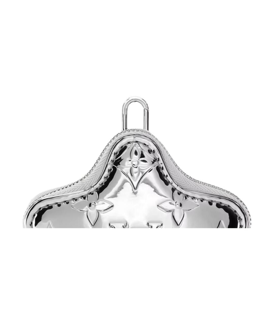 LOUIS VUITTON Серебрянный кошелек, фото 4