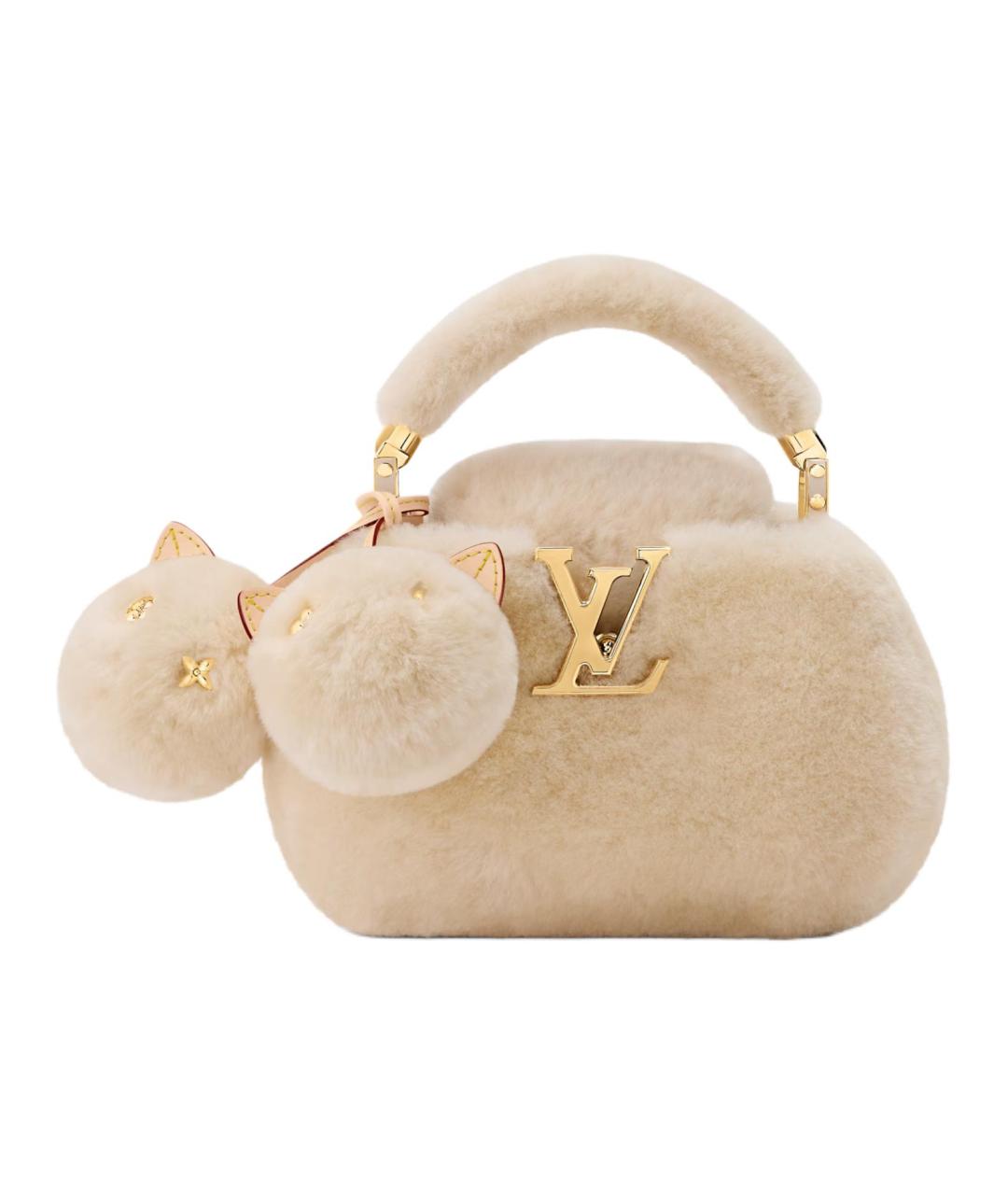 LOUIS VUITTON Бежевая сумка через плечо, фото 1