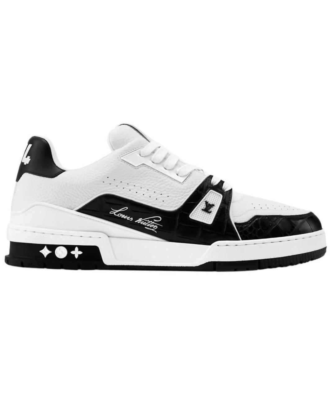 LOUIS VUITTON Мульти кожаные низкие кроссовки / кеды, фото 1