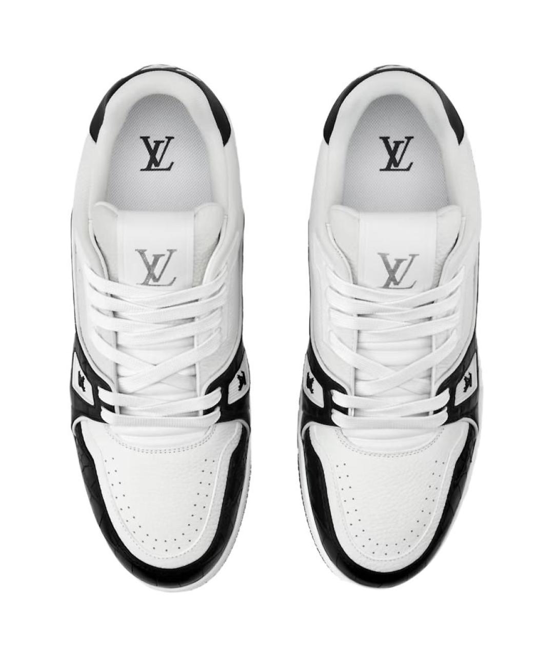 LOUIS VUITTON Мульти кожаные низкие кроссовки / кеды, фото 4