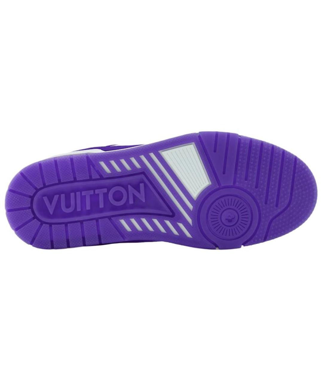 LOUIS VUITTON Мульти кожаные низкие кроссовки / кеды, фото 5