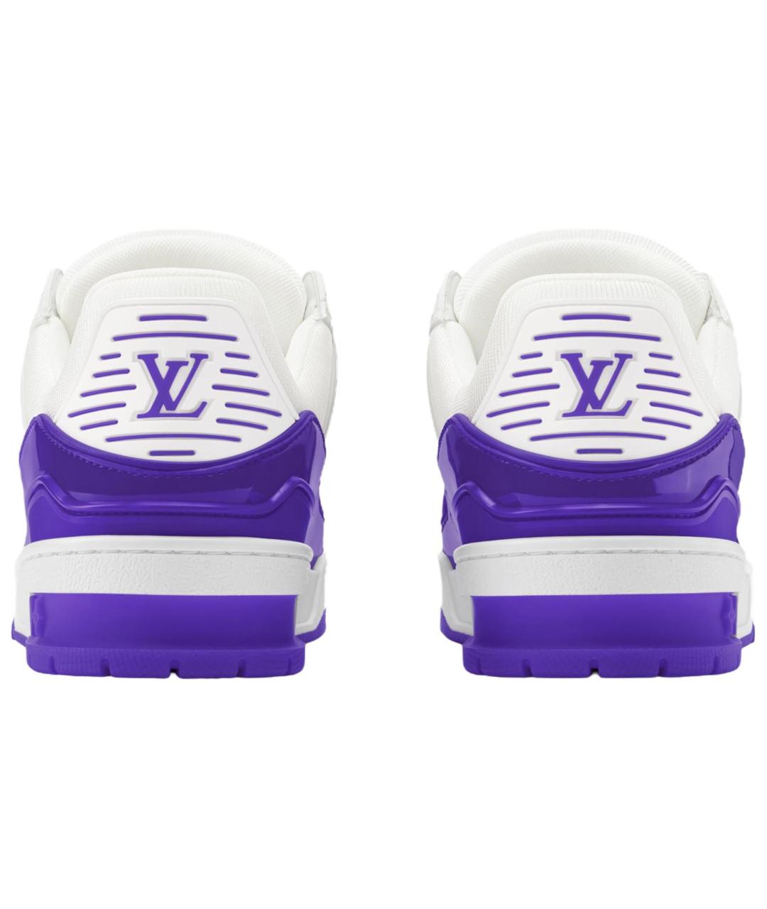 LOUIS VUITTON Мульти кожаные низкие кроссовки / кеды, фото 4