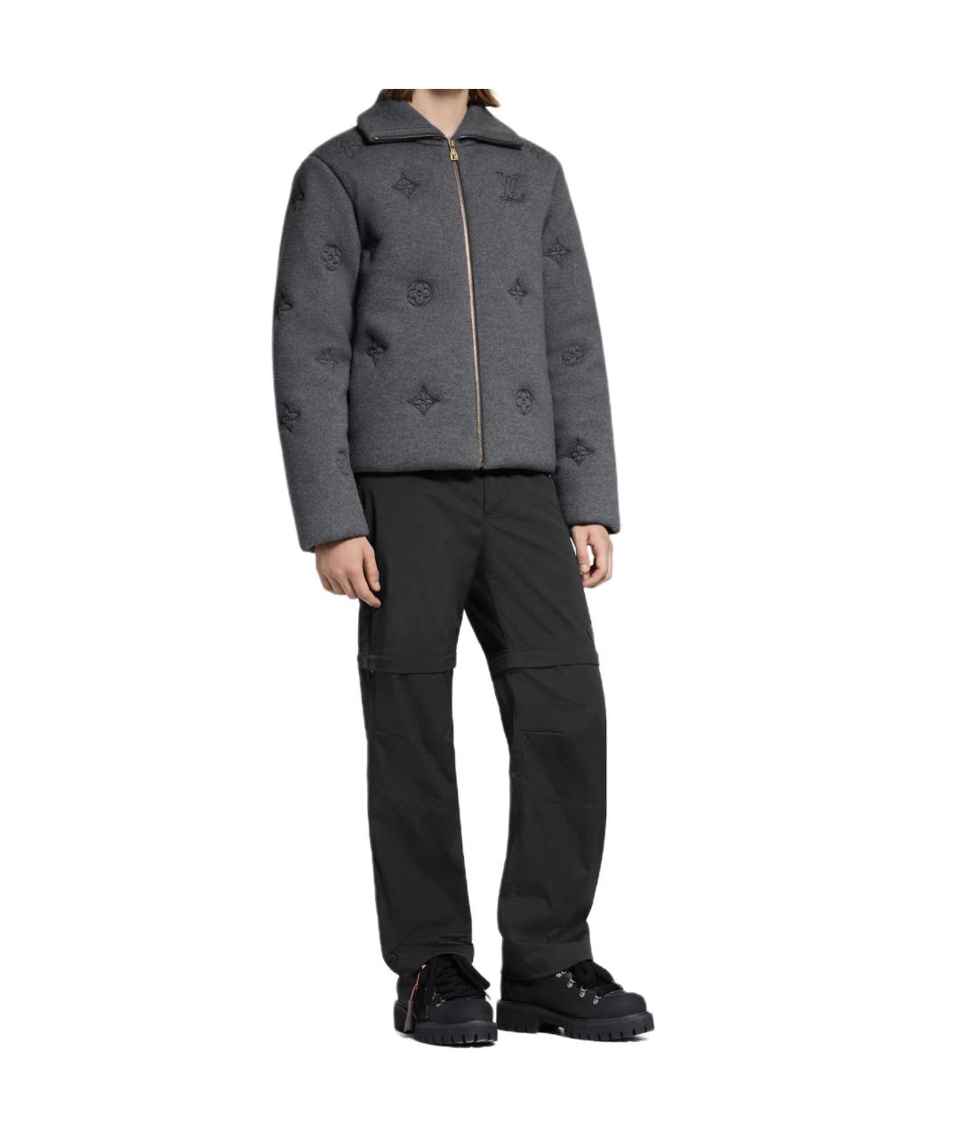 LOUIS VUITTON Серая куртка, фото 4
