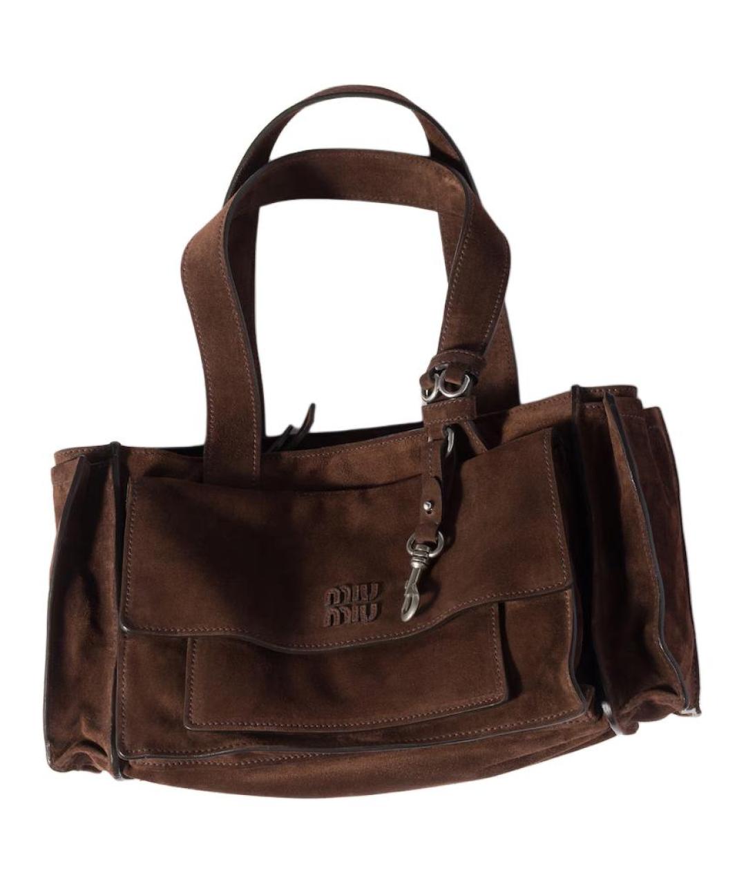 MIU MIU Коричневая сумка через плечо, фото 2