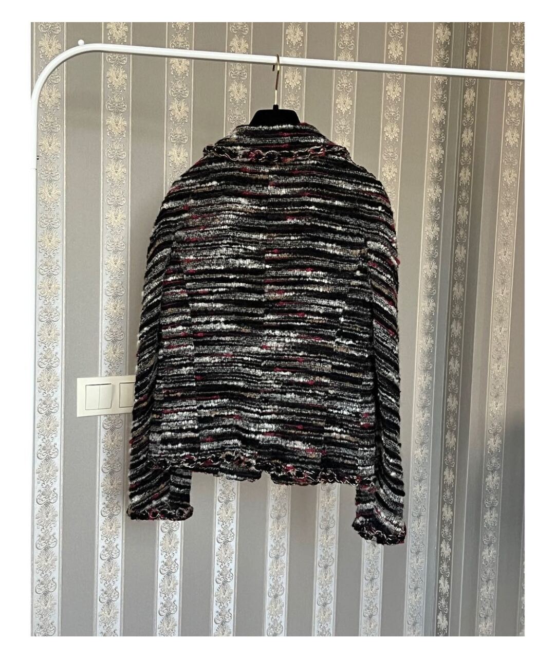 CHANEL PRE-OWNED Черный жакет/пиджак, фото 2