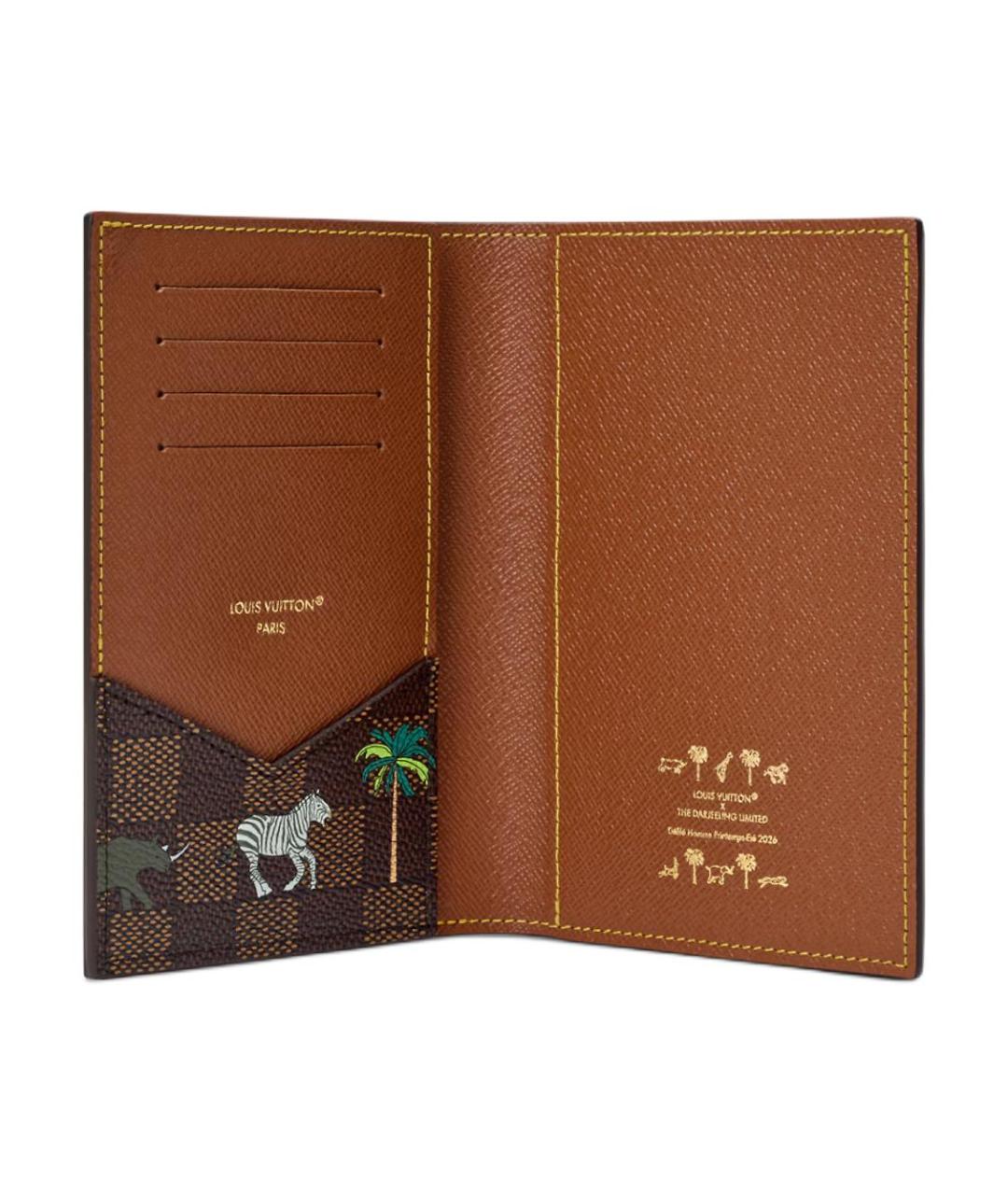 LOUIS VUITTON Коричневая папка для документов, фото 4