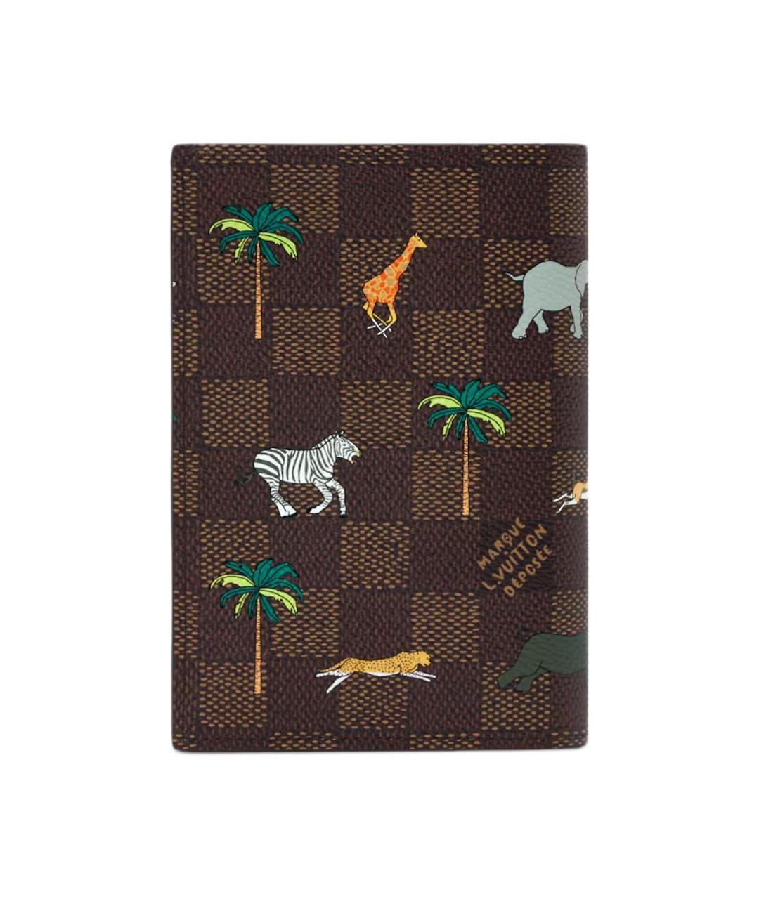 LOUIS VUITTON Коричневая папка для документов, фото 3