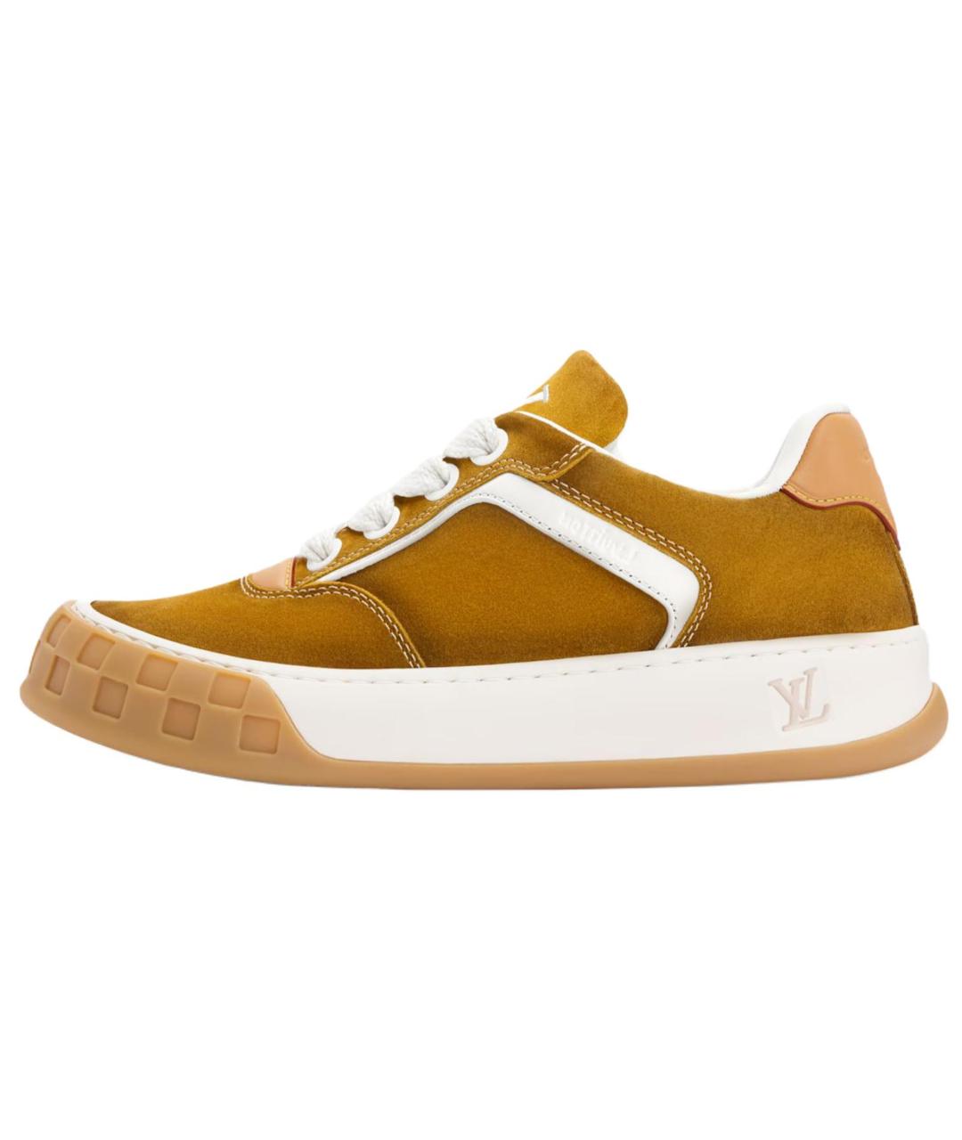 LOUIS VUITTON Коричневые кроссовки, фото 2