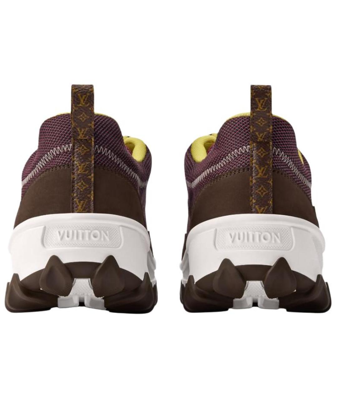 LOUIS VUITTON Фиолетовые кроссовки, фото 5