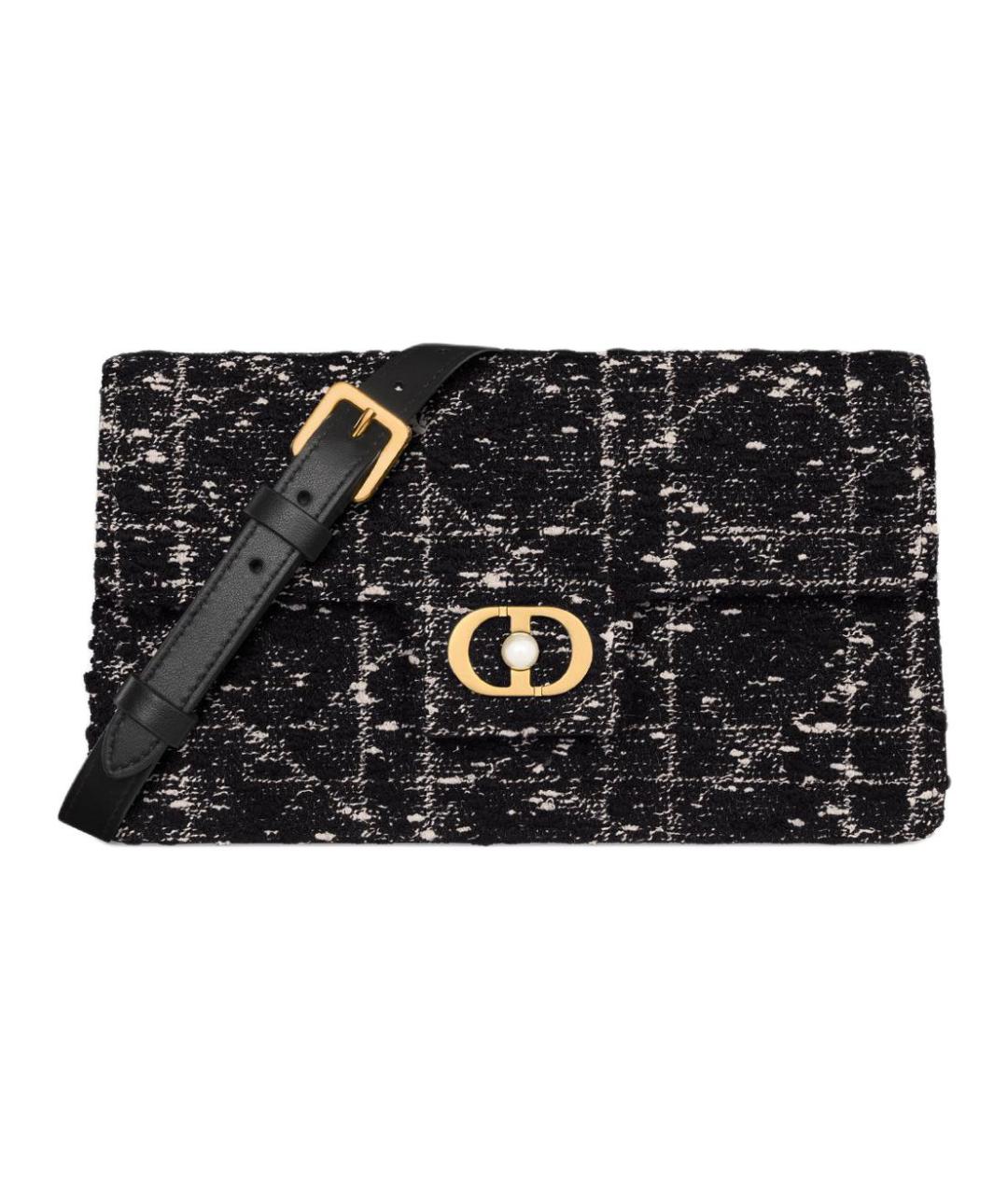 CHRISTIAN DIOR Черная сумка через плечо, фото 1