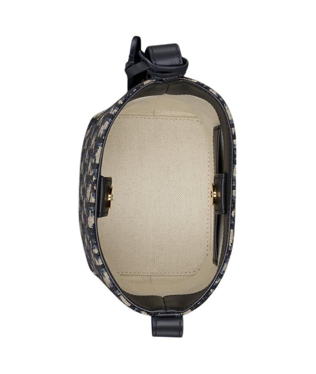 CHRISTIAN DIOR Темно-синяя сумка через плечо, фото 5