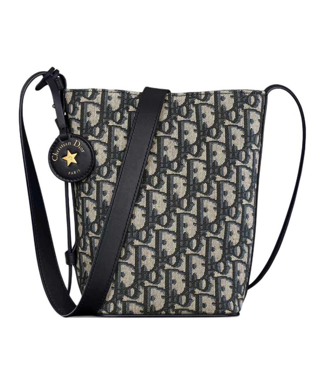 CHRISTIAN DIOR Темно-синяя сумка через плечо, фото 1