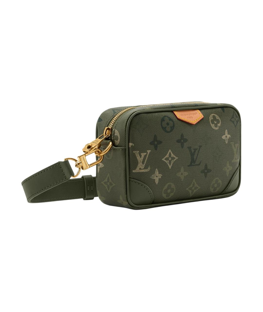 LOUIS VUITTON Зеленый кошелек, фото 2