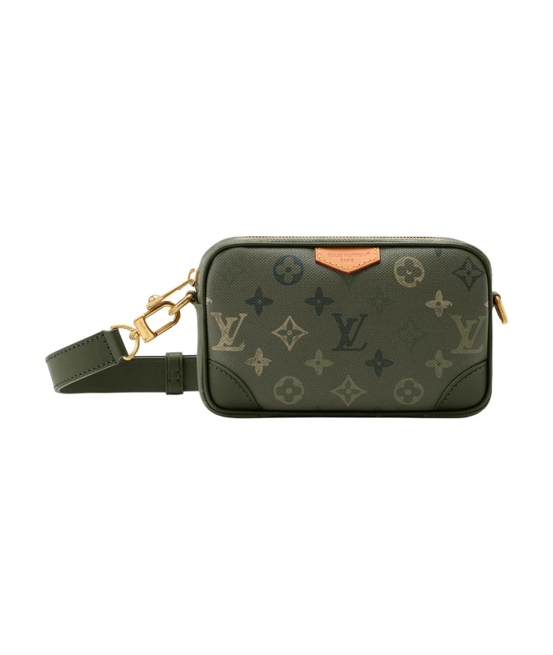 LOUIS VUITTON Зеленый кошелек, фото 6