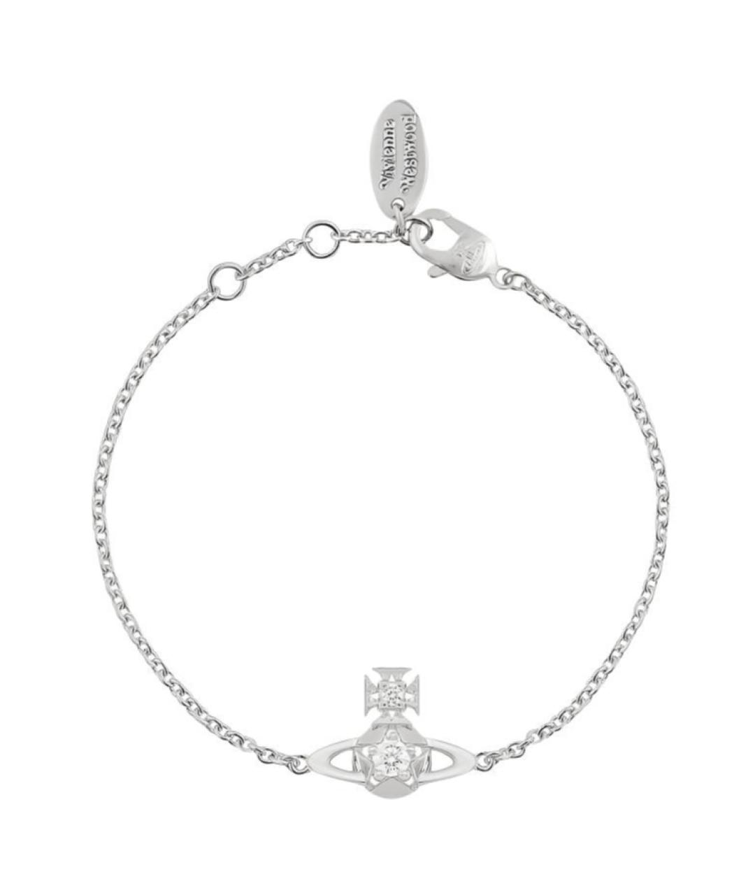 VIVIENNE WESTWOOD Серебрянный латунный браслет, фото 4