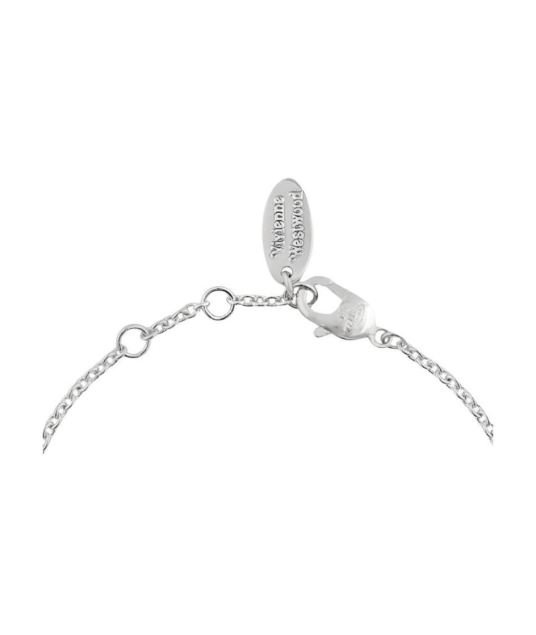 VIVIENNE WESTWOOD Серебрянный латунный браслет, фото 3