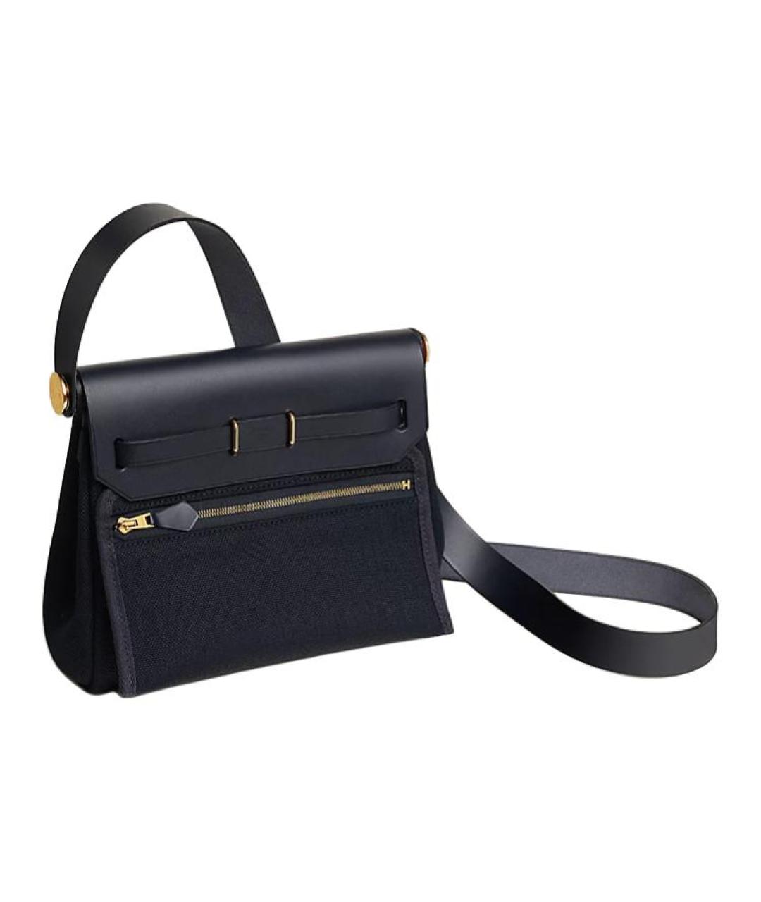 HERMES Черная сумка через плечо, фото 3