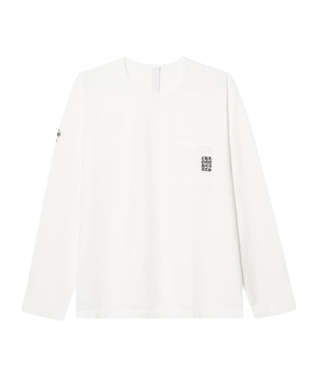 CHROME HEARTS Белая хлопковая футболка, фото 1