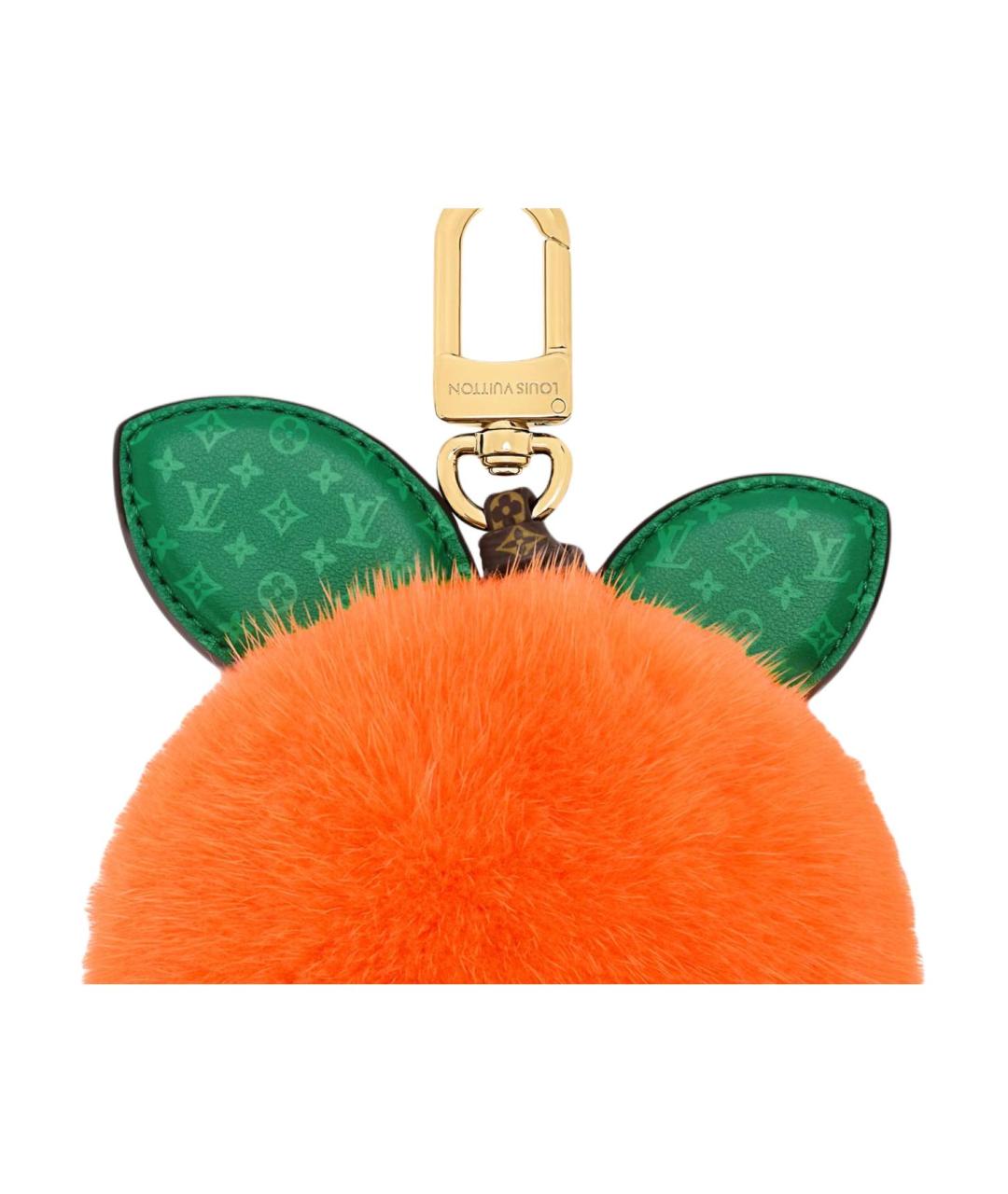 LOUIS VUITTON Оранжевый кошелек, фото 3