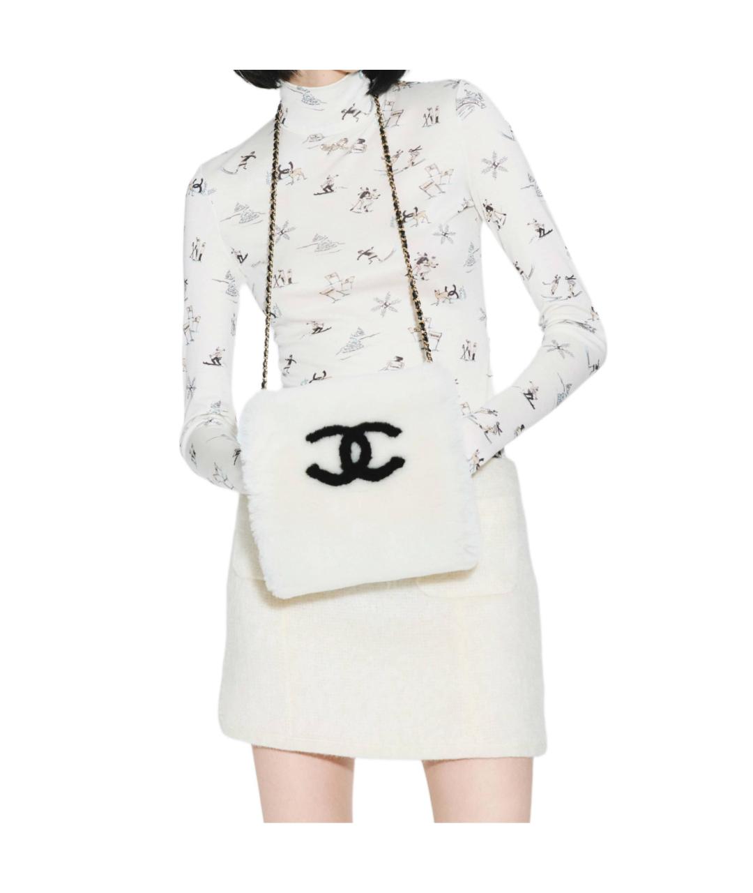 CHANEL Белая футболка, фото 2