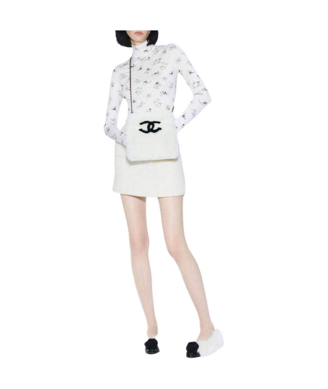 CHANEL Белая футболка, фото 3