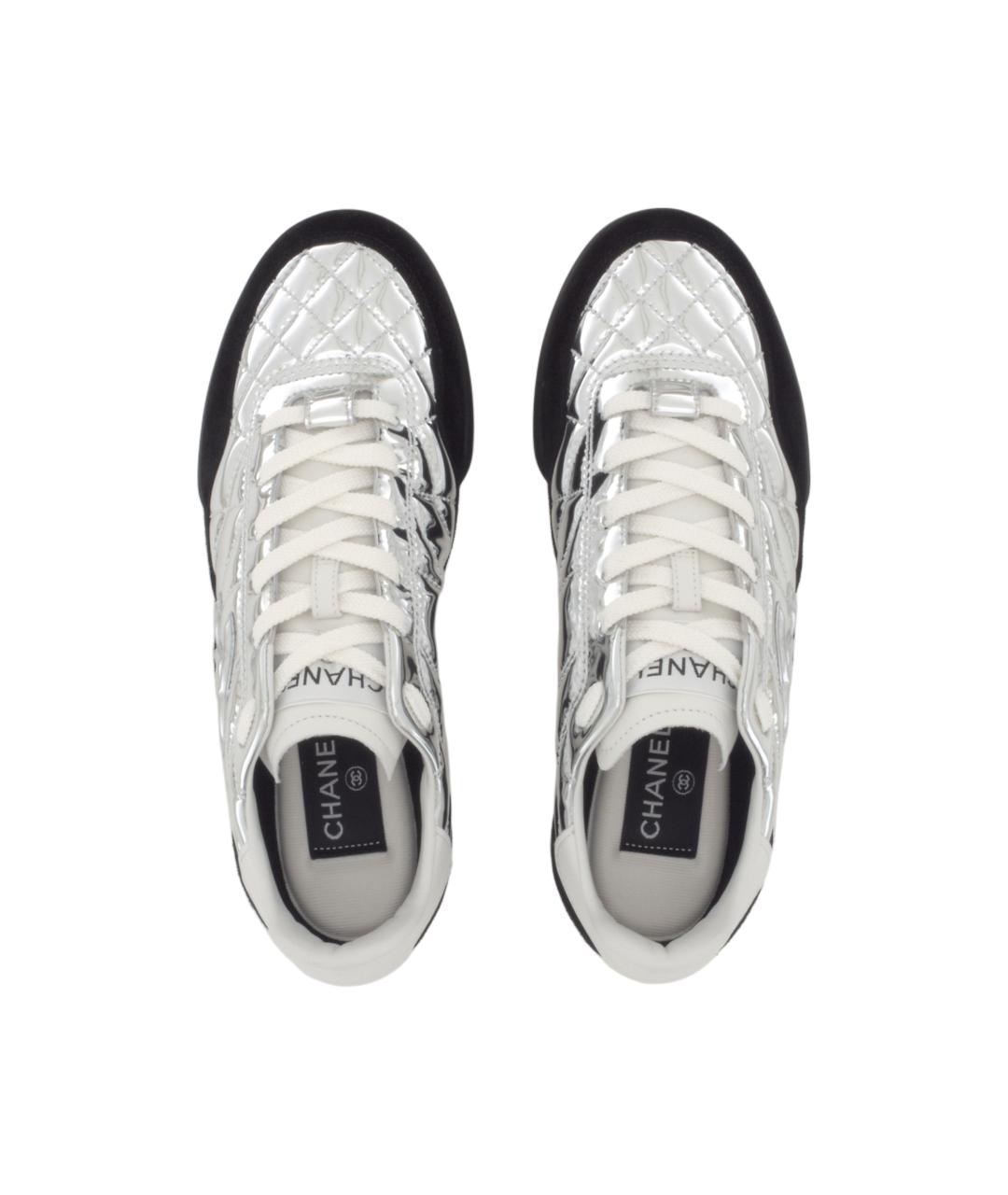 CHANEL Кожаные кроссовки, фото 4