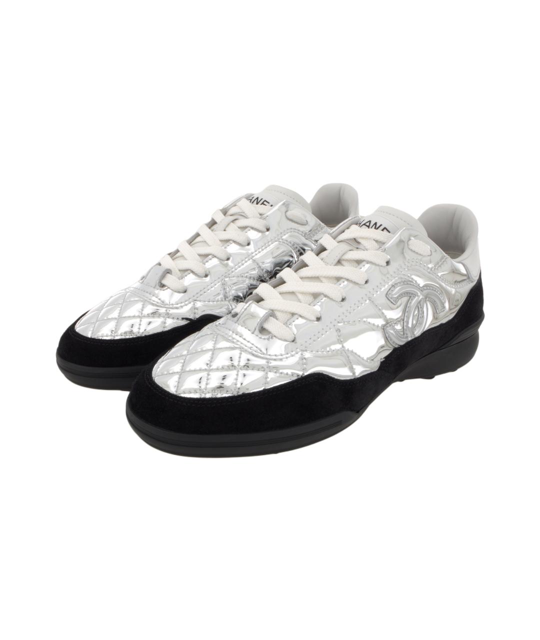 CHANEL Кожаные кроссовки, фото 3