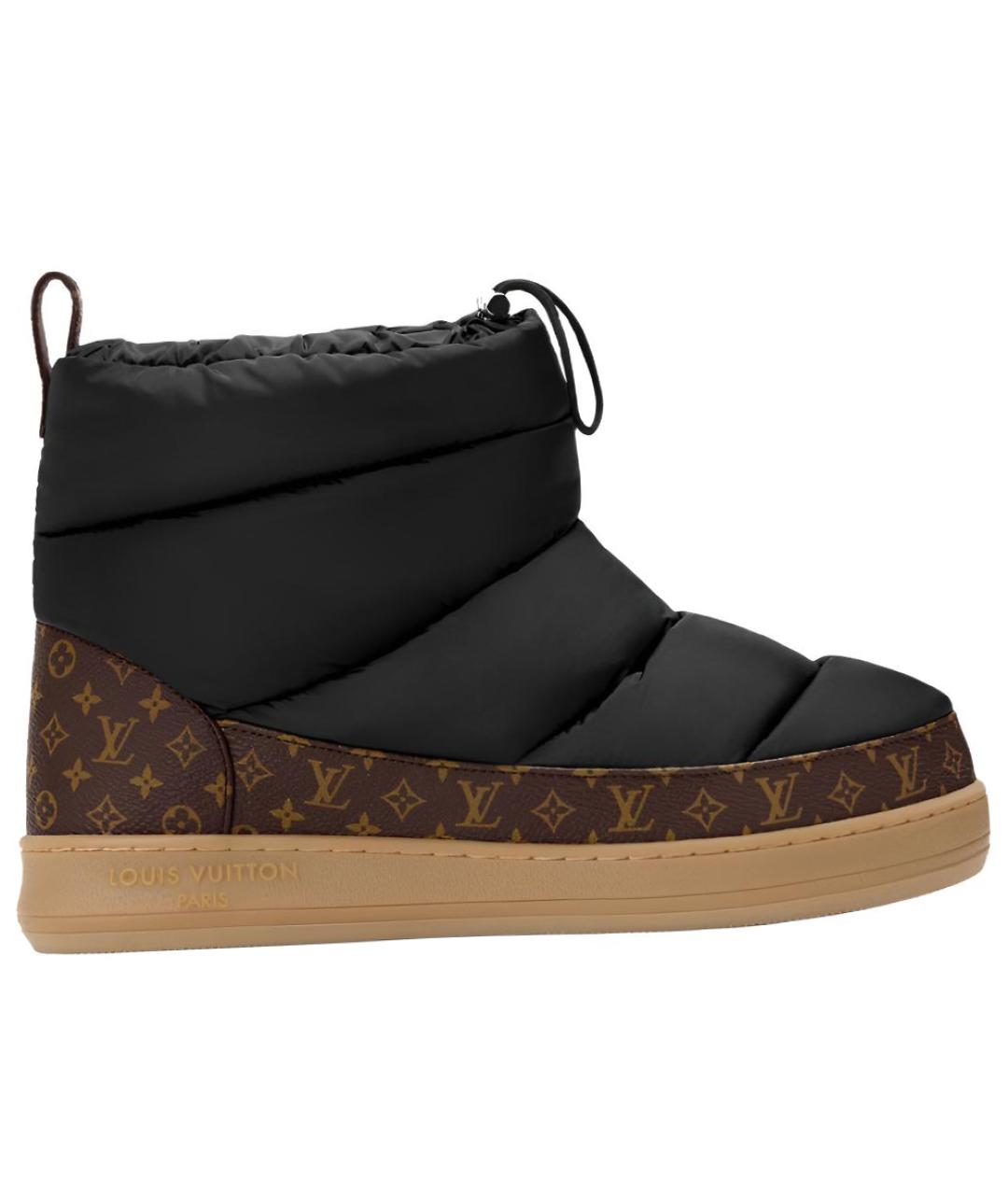 LOUIS VUITTON Черные ботинки, фото 1