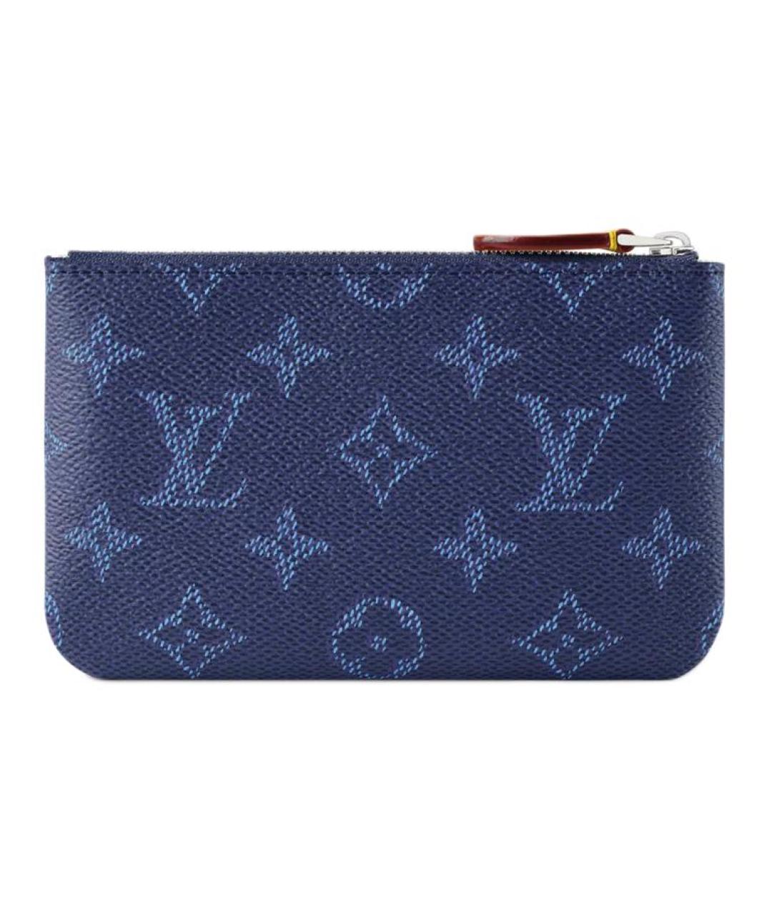 LOUIS VUITTON Синяя ключница, фото 3