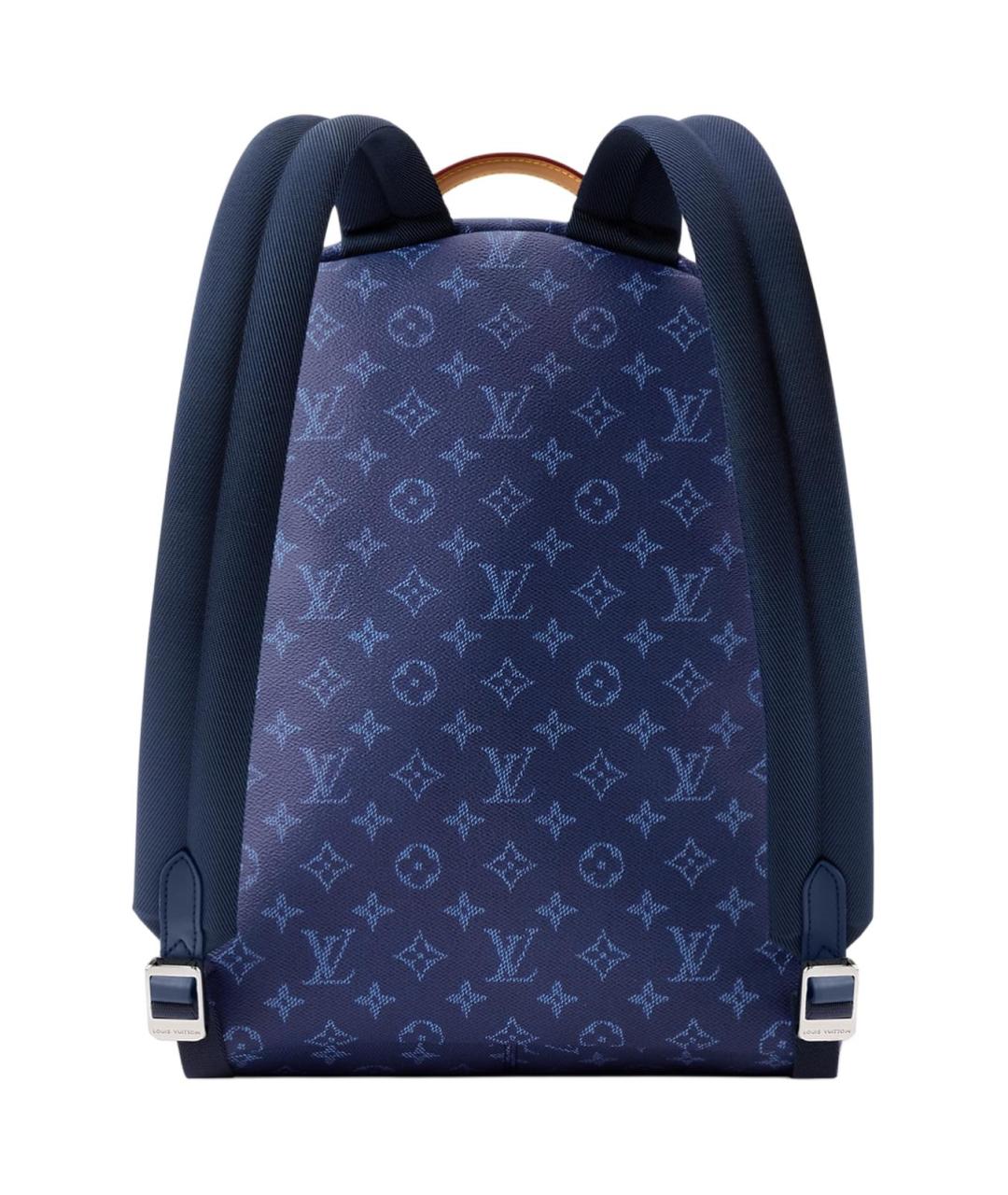 LOUIS VUITTON Синий рюкзак, фото 2