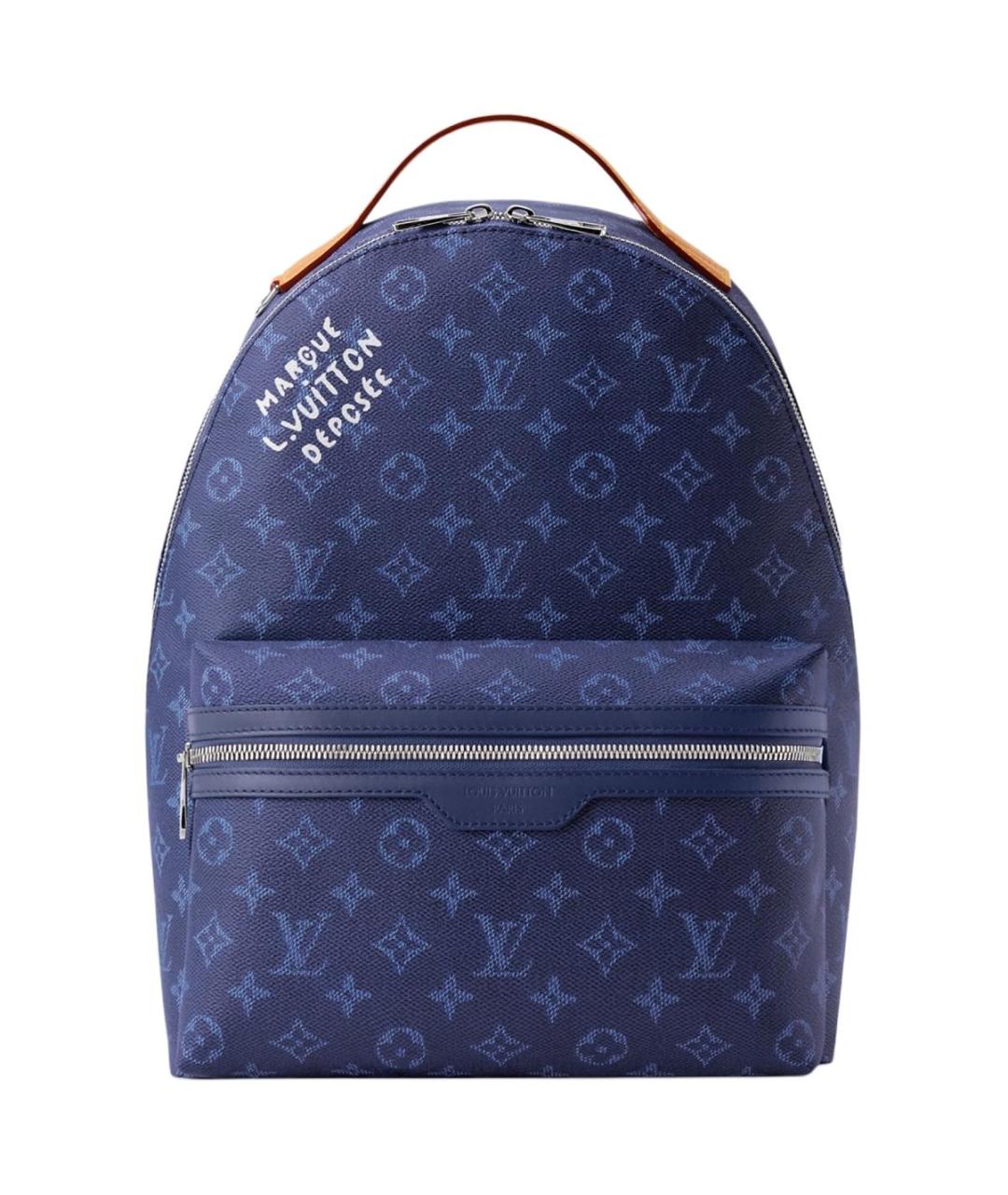 LOUIS VUITTON Синий рюкзак, фото 1