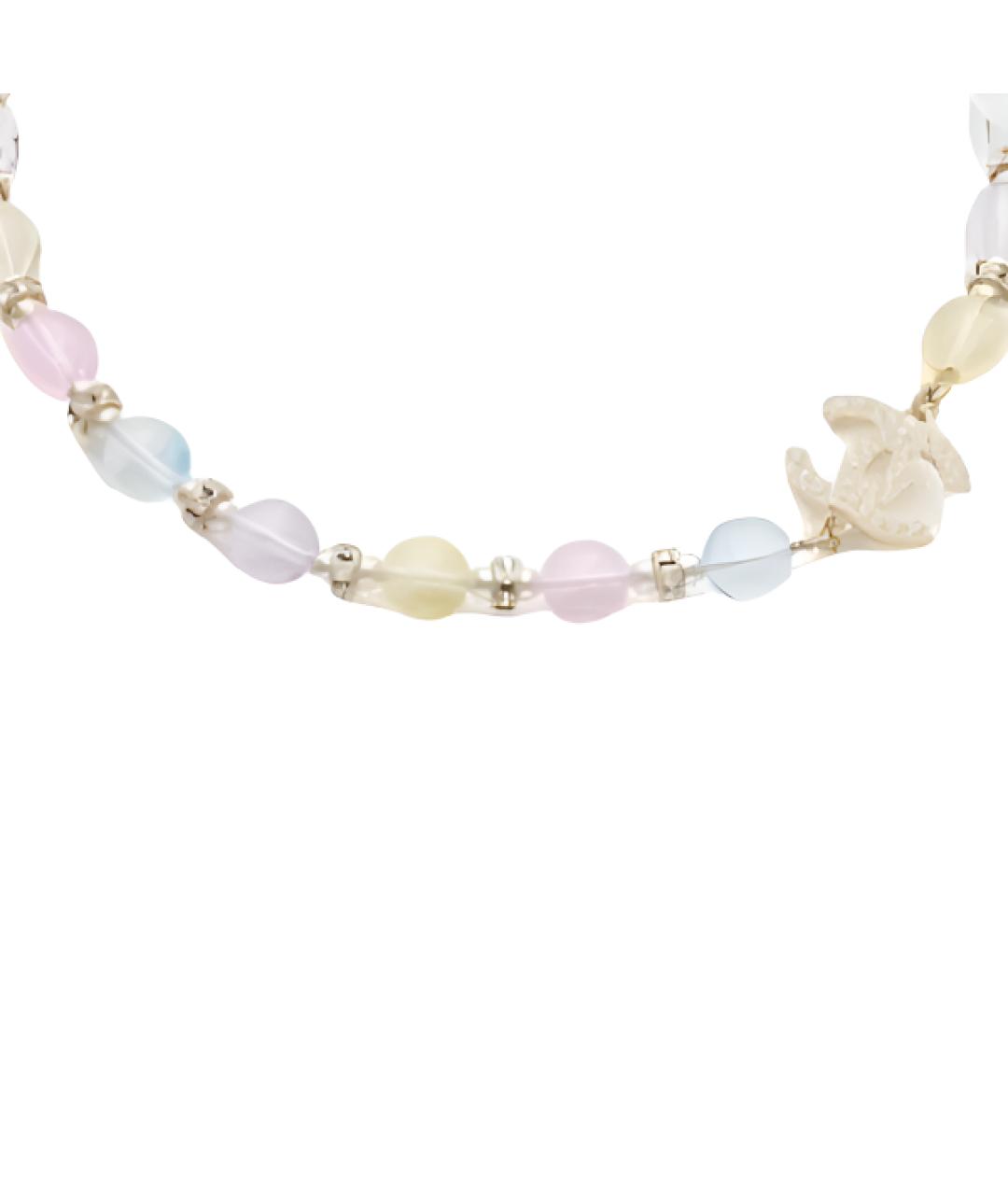 CHANEL Белое колье, фото 2