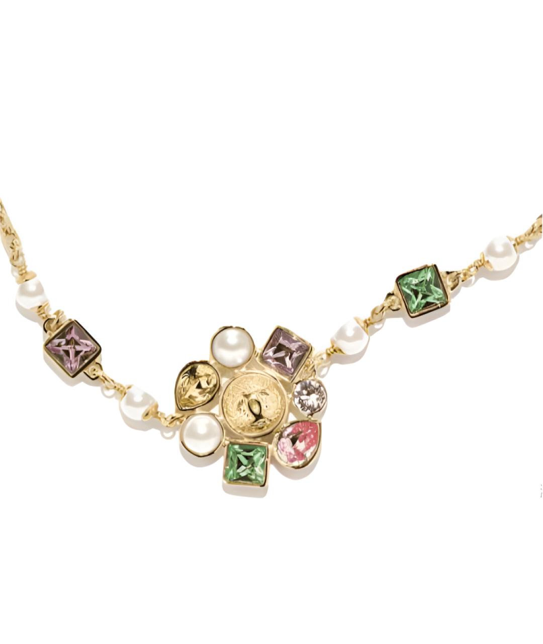 CHANEL Золотое колье, фото 3