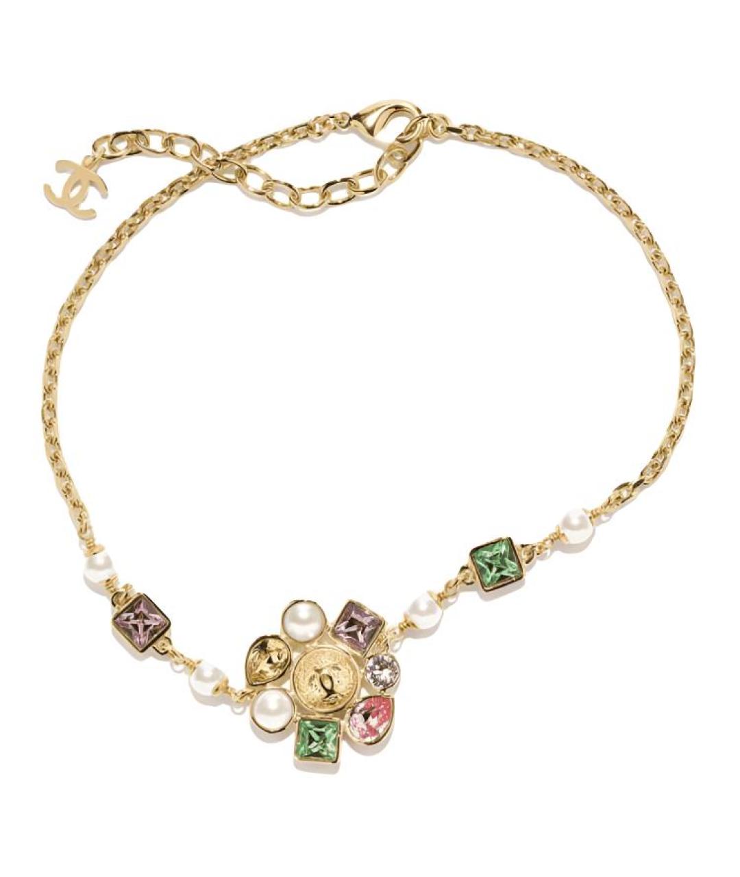 CHANEL Золотое колье, фото 1