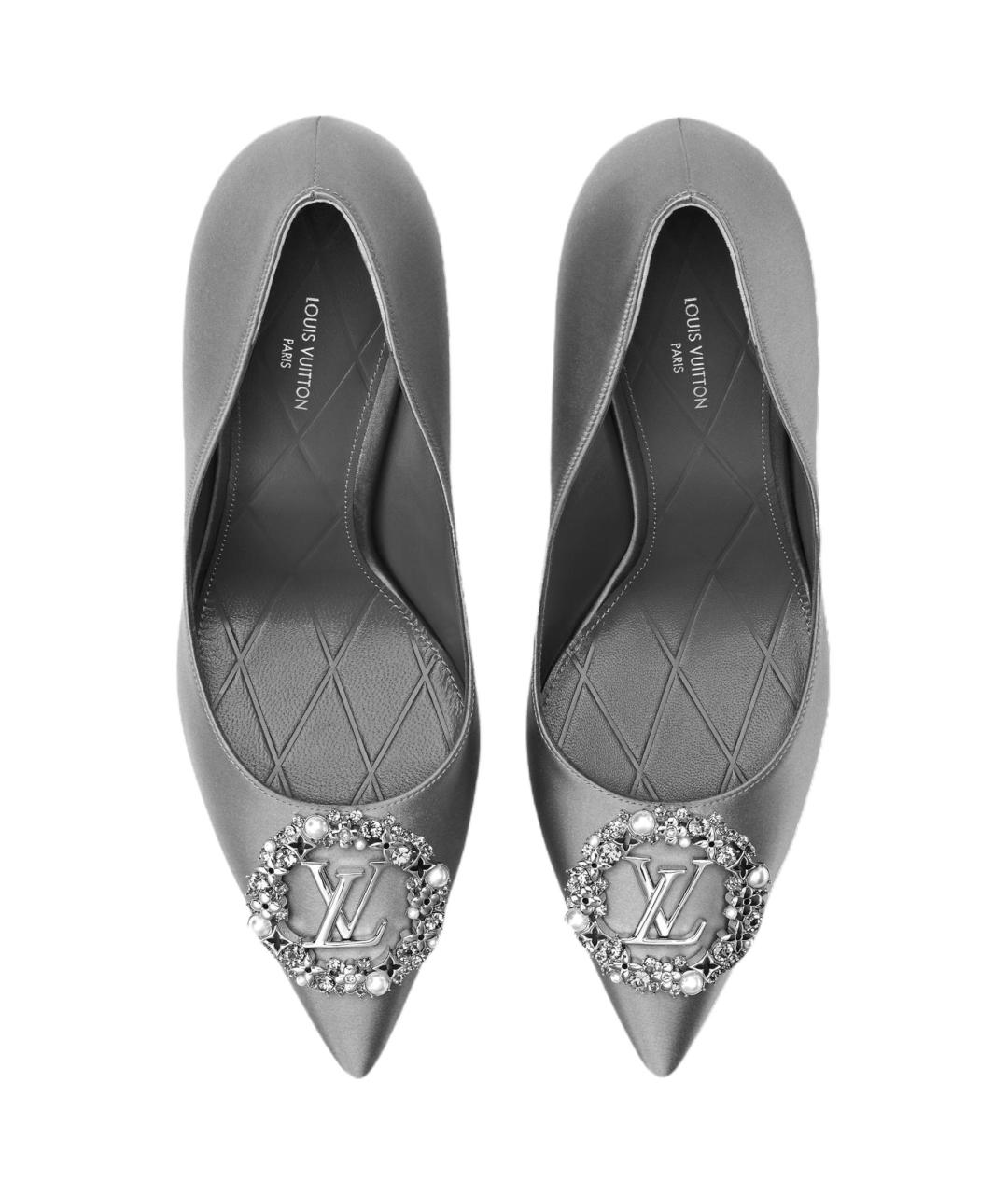 LOUIS VUITTON Серые туфли, фото 4