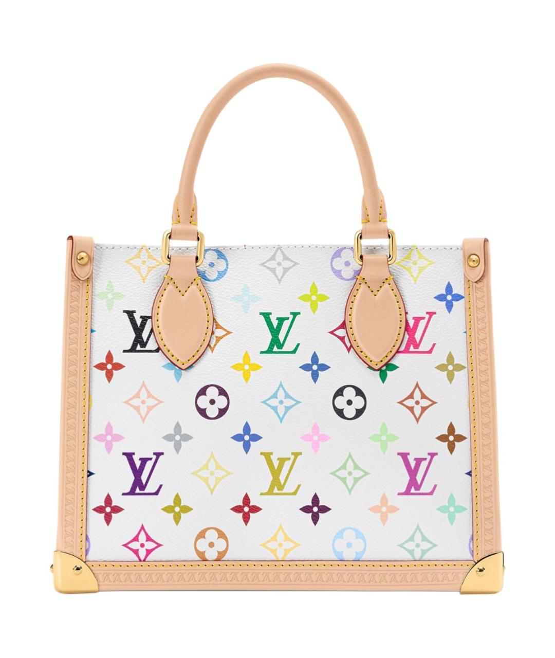 LOUIS VUITTON Белая сумка тоут, фото 3