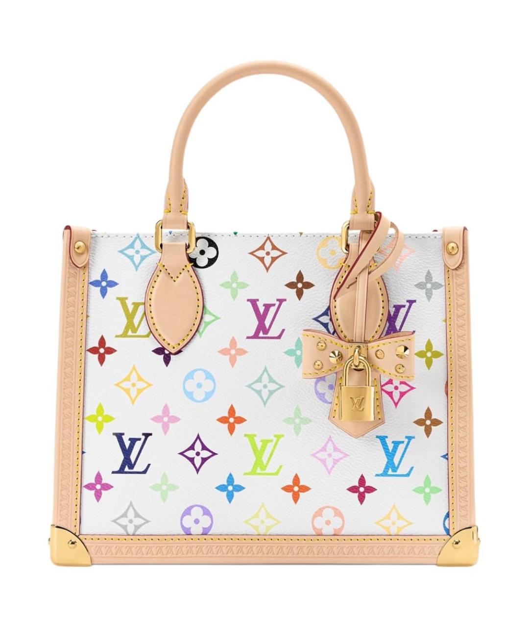 LOUIS VUITTON Белая сумка тоут, фото 1