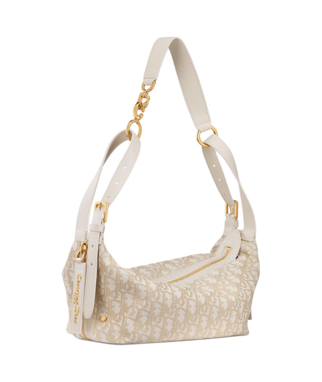 CHRISTIAN DIOR Золотая сумка через плечо, фото 2