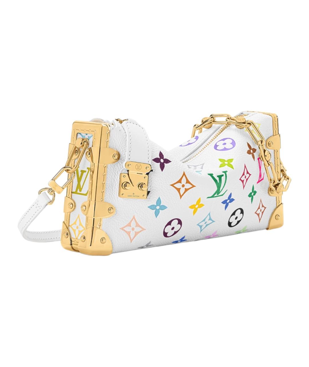 LOUIS VUITTON Белая сумка через плечо, фото 2