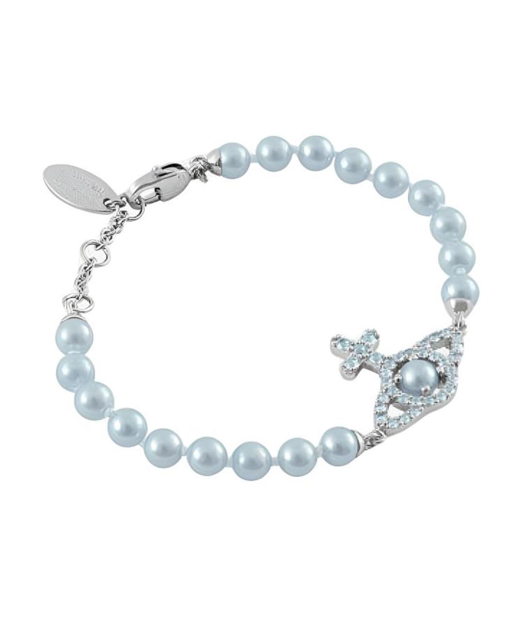 VIVIENNE WESTWOOD Серебрянный латунный браслет, фото 2