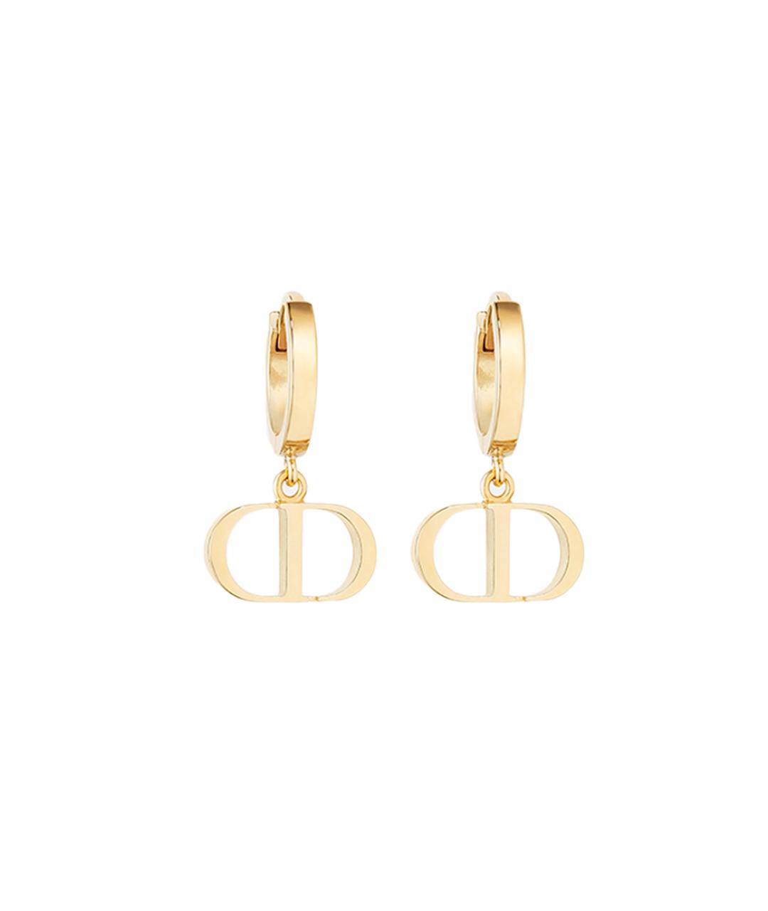CHRISTIAN DIOR Золотые серьги, фото 2