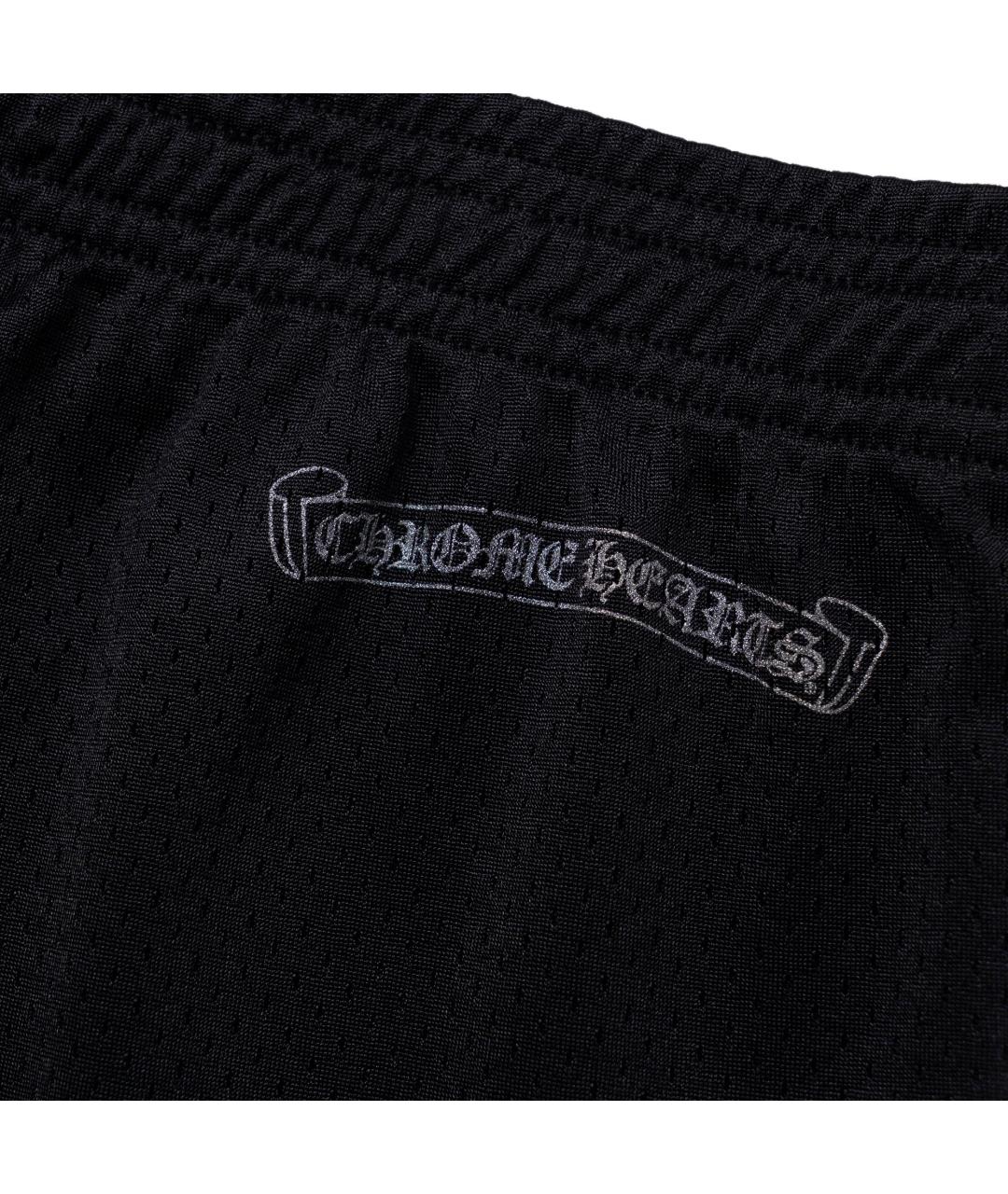 CHROME HEARTS Черные полиэстеровые шорты, фото 5