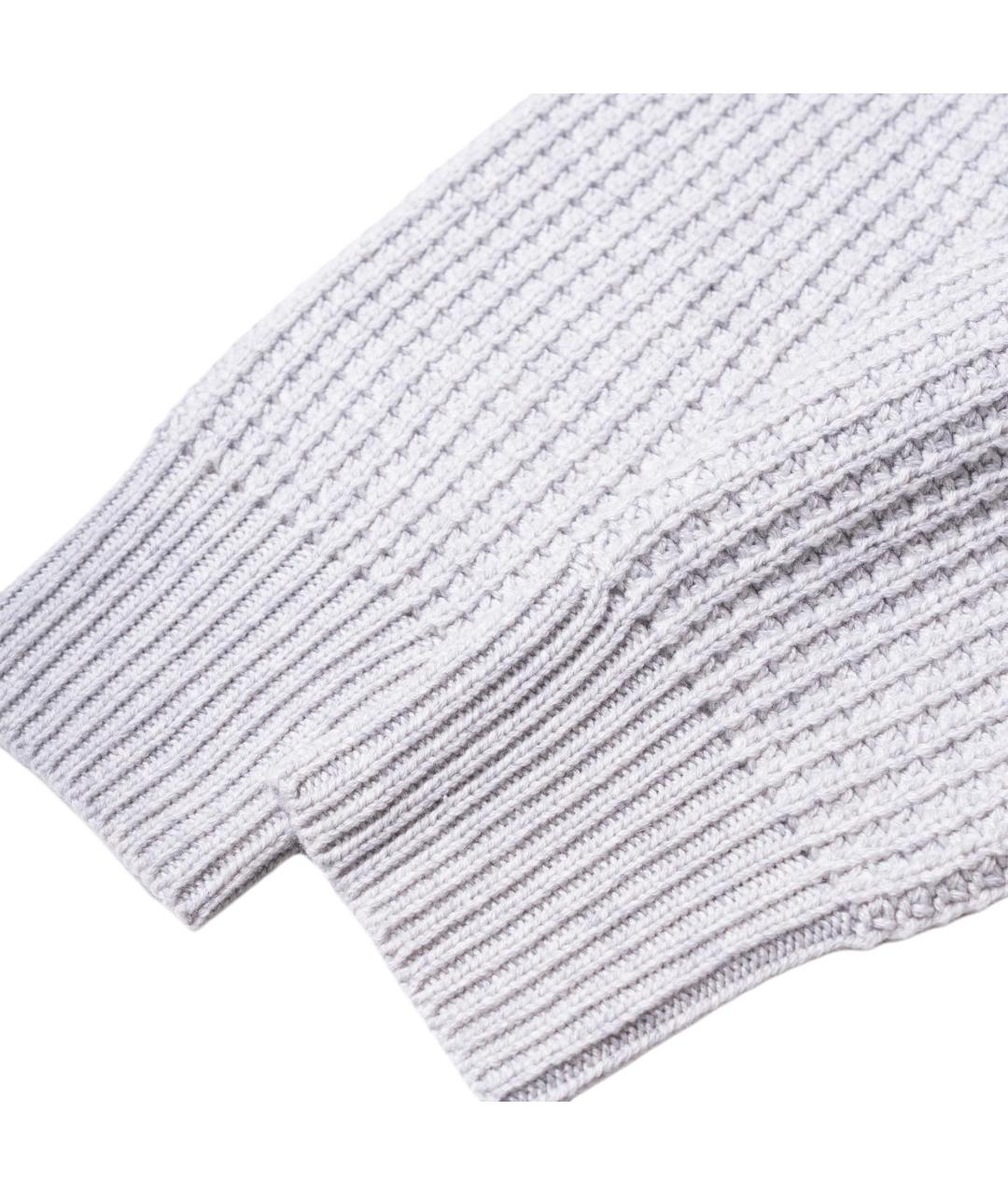 CHROME HEARTS Серый кашемировый джемпер / свитер, фото 3