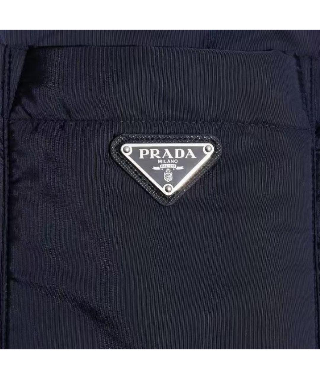 PRADA Темно-синяя куртка, фото 3