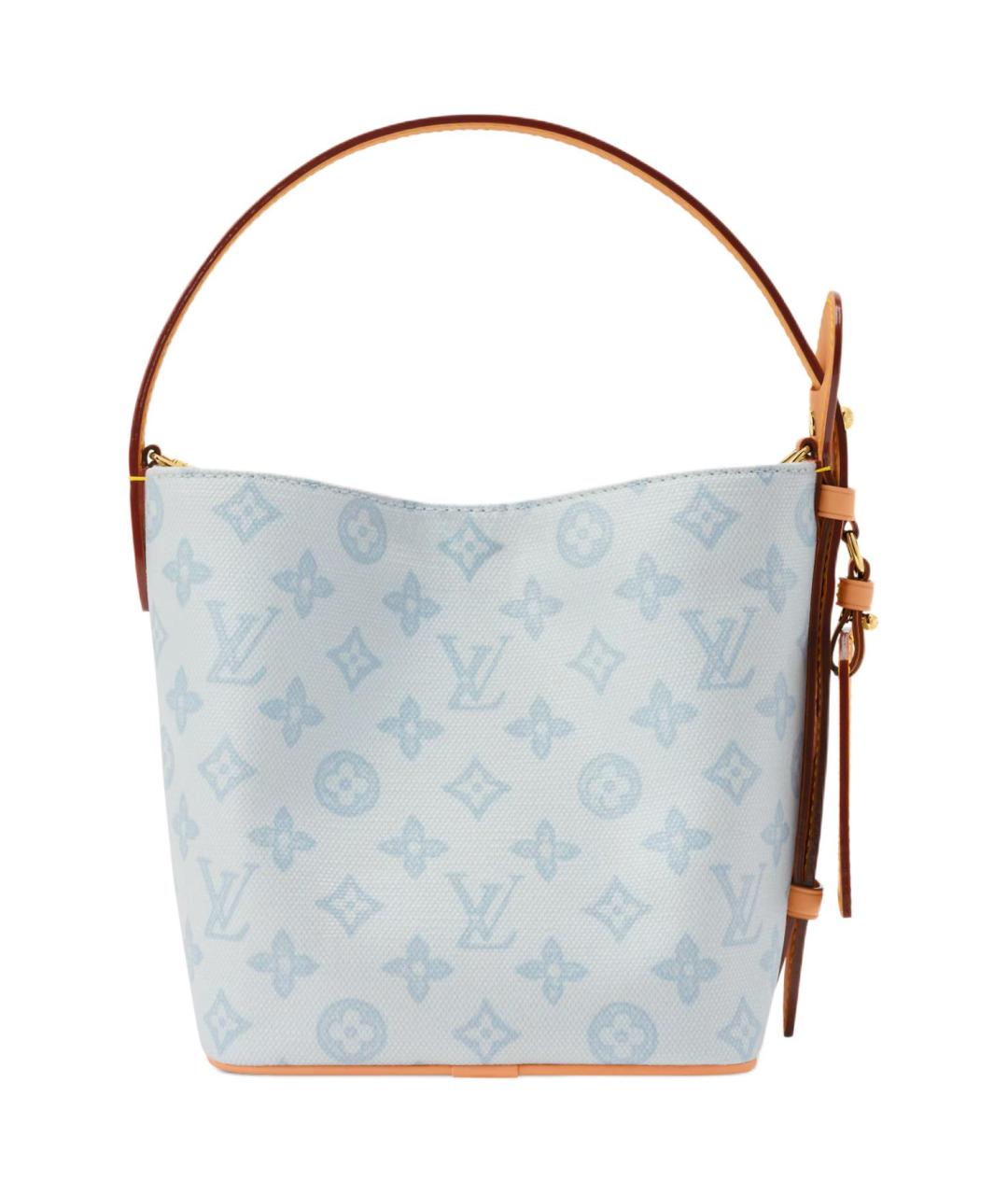 LOUIS VUITTON Голубая сумка через плечо, фото 4