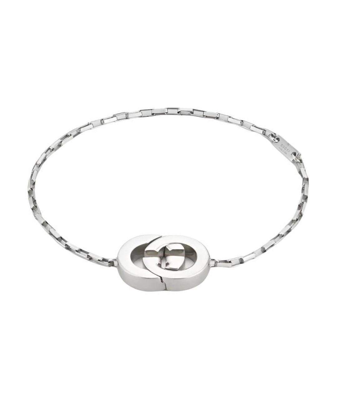 GUCCI Серебрянный серебряный браслет, фото 1