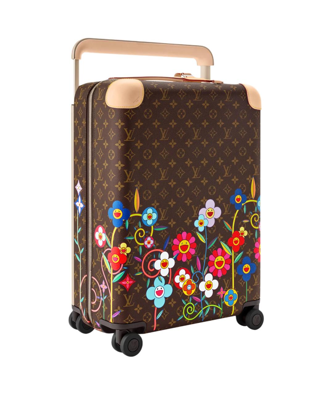 LOUIS VUITTON Коричневый чемодан, фото 2